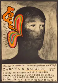 Plakat filmu Zabawa w masakrę