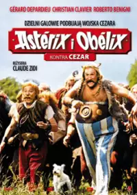 Plakat filmu Asterix i Obelix kontra Cezar