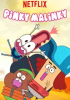 plakat serialu Pinky Malinky