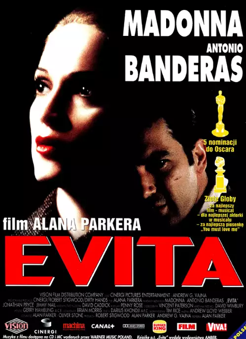 plakat filmu Evita