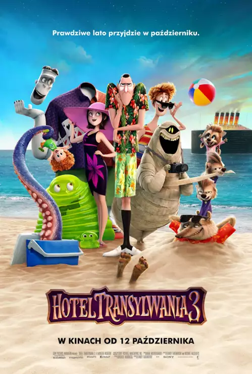 plakat filmu Hotel Transylwania 3