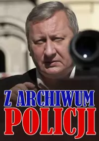 Plakat programu TV Z archiwum policji