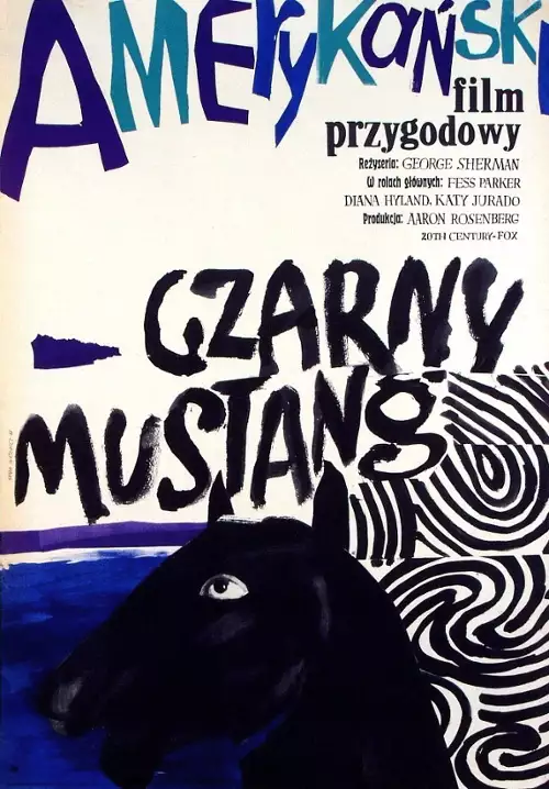 plakat filmu Czarny mustang