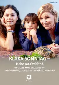 Plakat filmu Klara Sonntag - Liebe macht blind