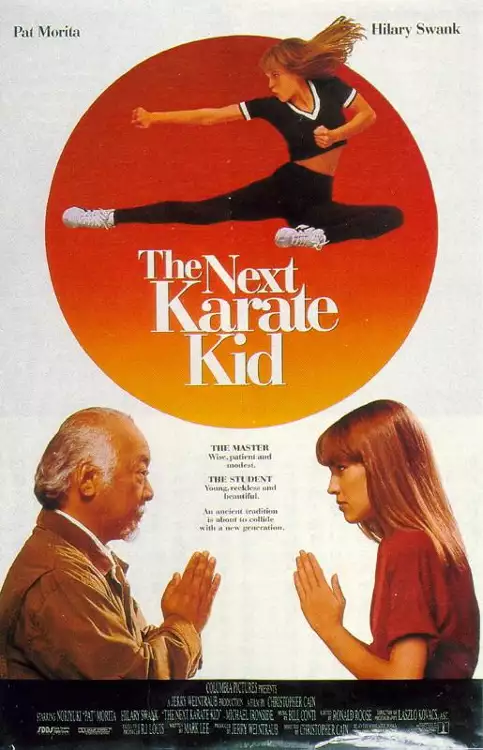 plakat filmu Karate Kid IV: Mistrz i uczennica