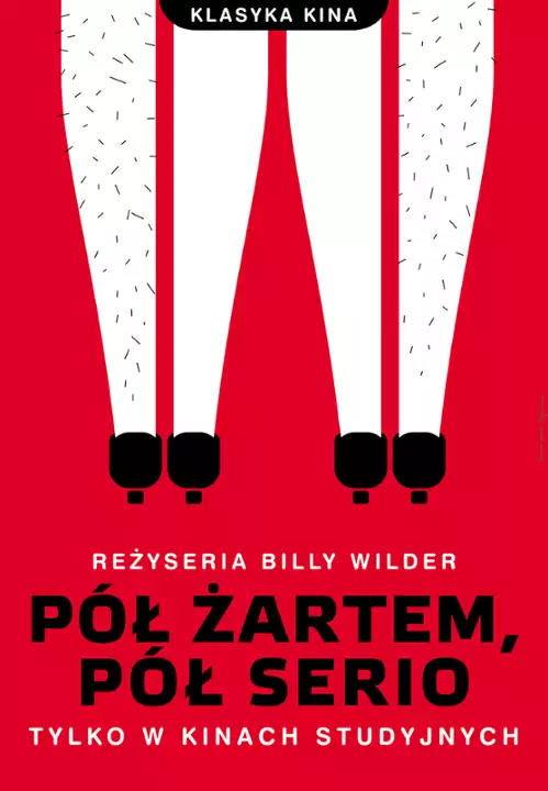 plakat filmu Pół żartem, pół serio