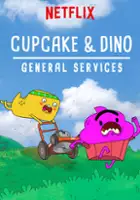 plakat serialu Cupcake i Dino - do usług