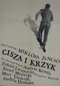 Plakat filmu Cisza i krzyk