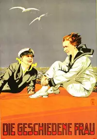 Plakat filmu Die Geschiedene Frau