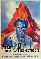 plakat filmu Der Kampf ums Matterhorn