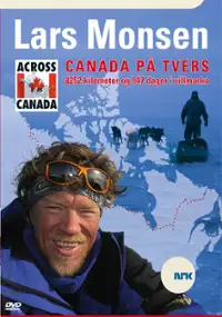 Plakat filmu Canada på tvers med Lars Monsen