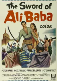 Plakat filmu Miecz Ali Baby