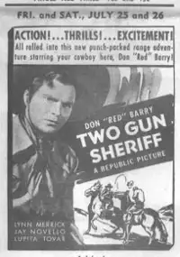 Plakat filmu Two Gun Sheriff