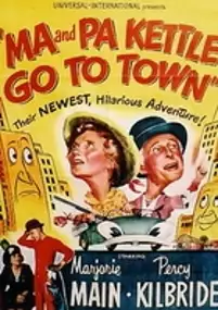 Plakat filmu Ma and Pa Kettle Go to Town