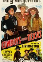 plakat filmu The Cowboys from Texas