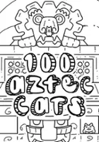 plakat filmu 100 Aztec Cats