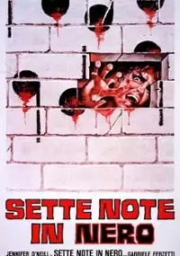 Plakat filmu Siedem czarnych nut