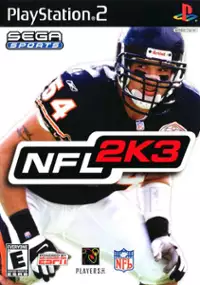 Plakat gry NFL 2K3