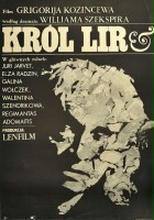 plakat filmu Król Lear