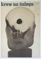 plakat filmu Krew na śniegu