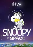 plakat filmu Snoopy w kosmosie