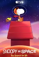 plakat serialu Snoopy w kosmosie