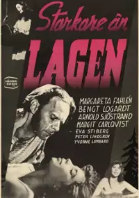 Plakat filmu Starkare än lagen