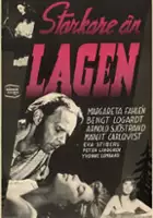 plakat filmu Starkare än lagen