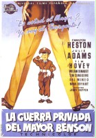 plakat filmu Prywatna wojna majora Bensona