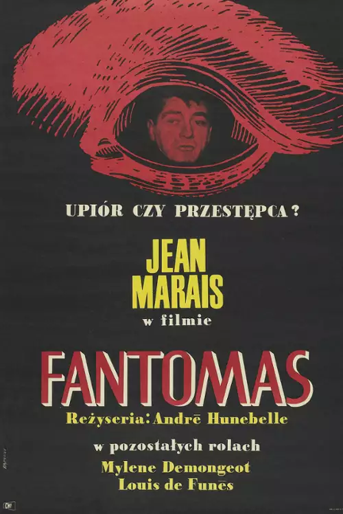 plakat filmu Fantomas