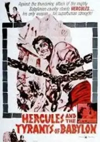Plakat filmu Ercole contro i tiranni di Babilonia
