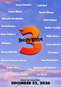 Plakat filmu The Angry Birds Movie 3