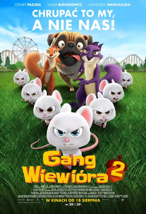 plakat filmu Gang Wiewióra 2