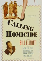 plakat filmu Calling Homicide