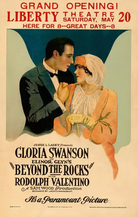 plakat filmu Poza skałami