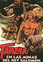 plakat filmu Tarzán en las minas del rey Salomón