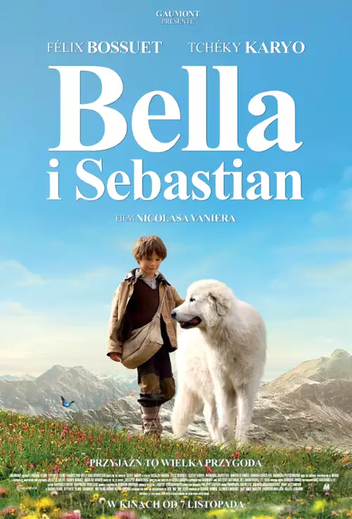 plakat filmu Bella i Sebastian