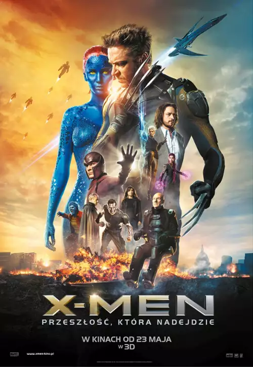plakat filmu X-Men: Przeszłość, która nadejdzie