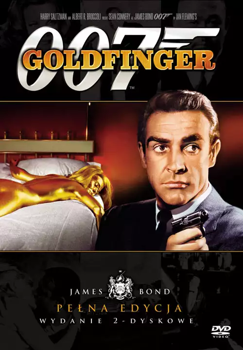 plakat filmu Goldfinger