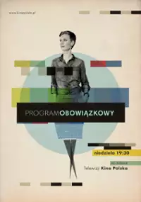 Plakat programu TV Program obowiązkowy