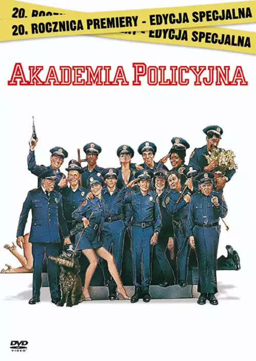 plakat filmu Akademia Policyjna
