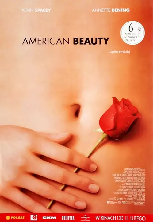 plakat filmu American Beauty