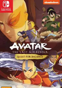 Plakat gry Avatar: The Last Airbender - Quest for Balance