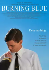 Plakat filmu Burning Blue