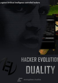 Plakat gry Hacker Evolution Duality