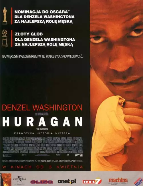 plakat filmu Huragan