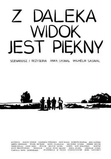 plakat filmu Z daleka widok jest piękny