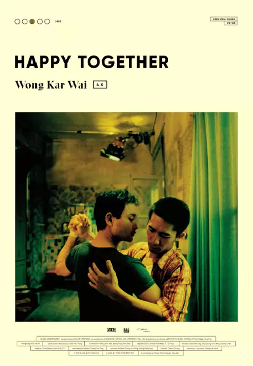 plakat filmu Happy Together