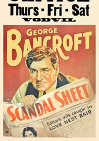 Plakat filmu Scandal Sheet