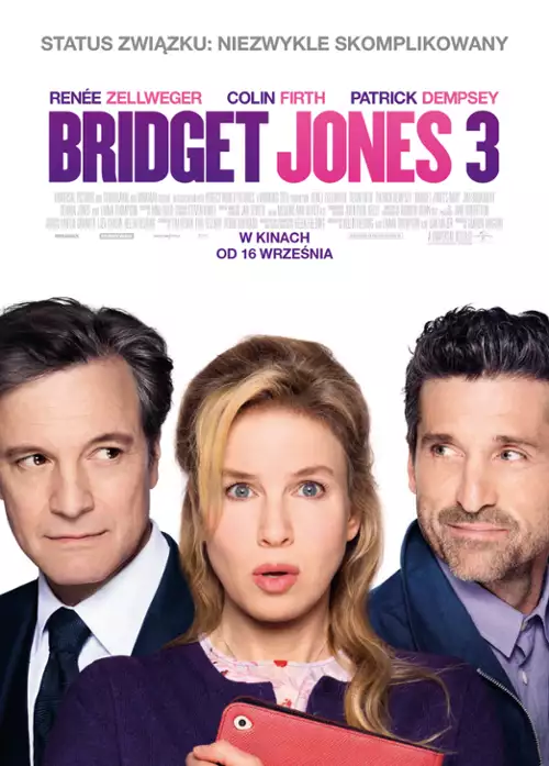 plakat filmu Bridget Jones 3
